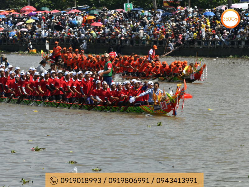 Lễ hội đua ghe Ngo gắn liền niềm tin và tín ngưỡng tôn giáo - Du lịch 360Go 